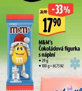 Čokoládová figurka M&amp