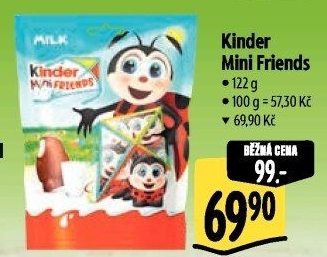 Čokoládové figurky Mini Friends Kinder