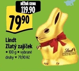 Čokoládový zajíc Lindt