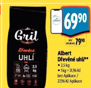 Dřevěné uhlí Albert Gril