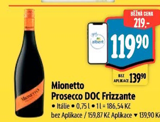 Frizzante Prosecco Mionetto