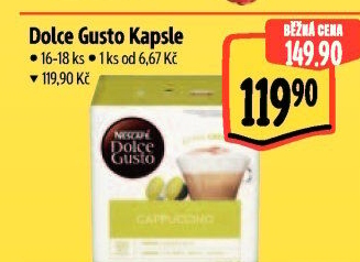 Kapsle Dolce Gusto Nescafé