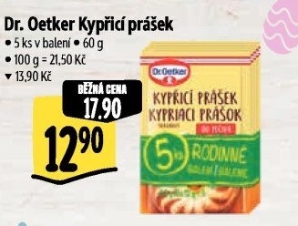 Kypřicí prášek Dr. Oetker