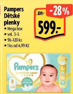 Pleny dětské Pampers