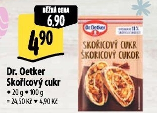 Skořicový cukr Dr. Oetker