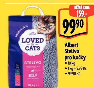 Stelivo pro kočky Albert