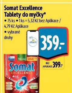 Tablety do myčky Excellence Somat