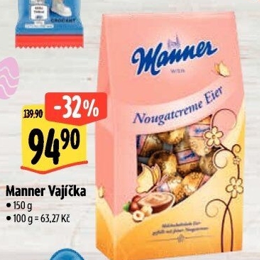 Vajíčka Manner