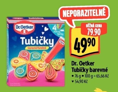 Zdobicí tubičky Dr. Oetker