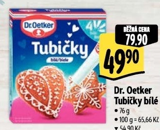 Zdobicí tubičky Dr. Oetker