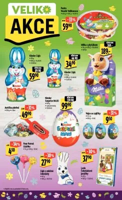 akční leták Albert 9.4.2025-15.4.2025