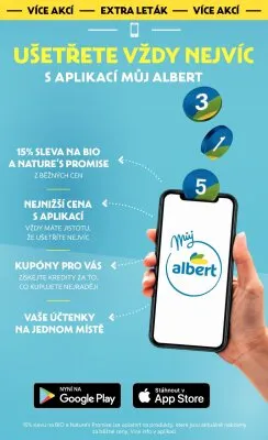 akční leták Albert 9.4.2025-15.4.2025