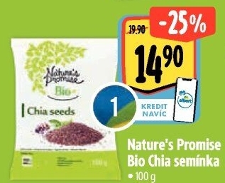 Chia semínka bio Nature'