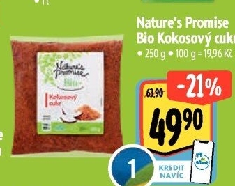 Kokosový cukrbio Nature'
