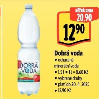 Ochucená voda Dobrá voda