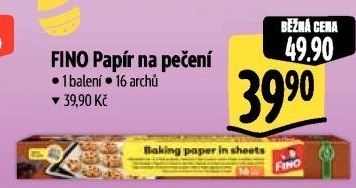 Papír na pečení Fino