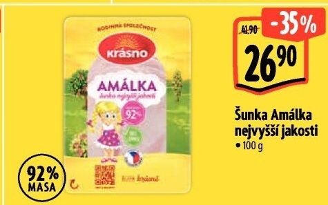 Šunka Amálka nejvyšší jakosti Krásno