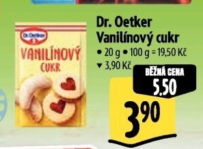 Vanilínový cukr Dr. Oetker