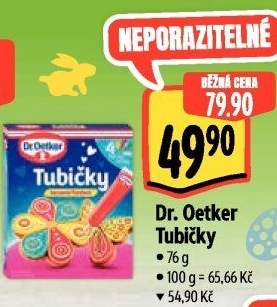 Zdobicí tubičky Dr. Oetker
