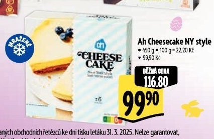Cheesecake mražený Albert Heijn