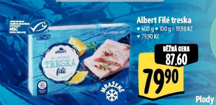 Filé z tresky mražené Albert