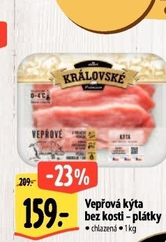 Královská vepřová kýta bez kosti Albert