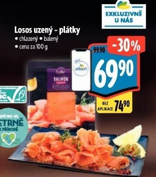 Losos uzený Albert Excellent