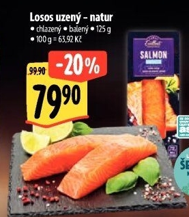 Losos uzený filet Albert Excellent