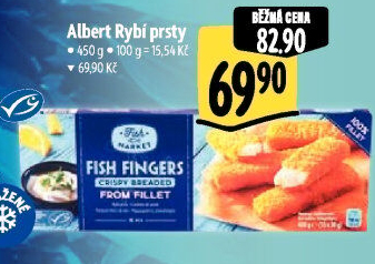 Rybí prsty předsmažené mražené Fish Market