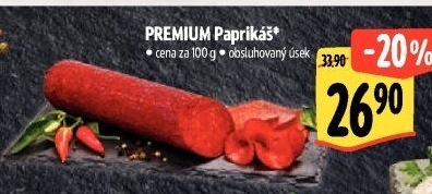 Salám Paprikáš Premium Albertovo uzenářství