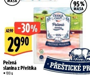 Slanina pečená Přeštické prasátko Česká chuť
