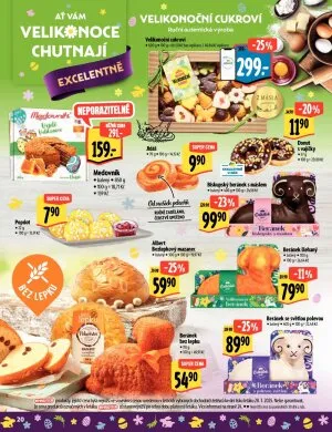akční leták Albert 9.4.2025-20.4.2025