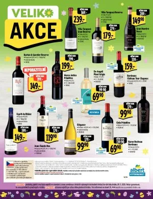 akční leták Albert 9.4.2025-20.4.2025