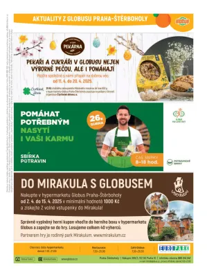 akční leták Globus 9.4.2025-15.4.2025