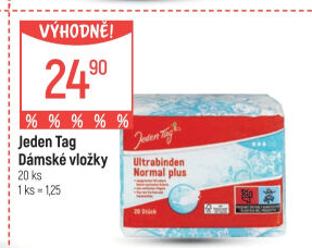 Dámské vložky Jeden Tag