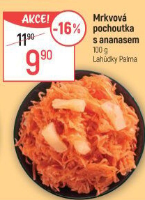 Mrkvový salát s ananasem