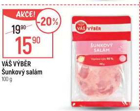 Salám šunkový Váš Výběr