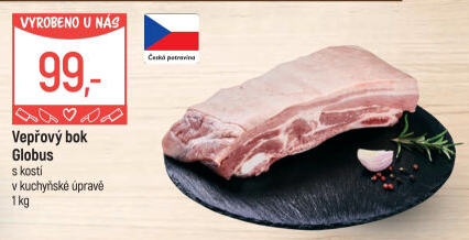 Vepřový bok s kostí Globus