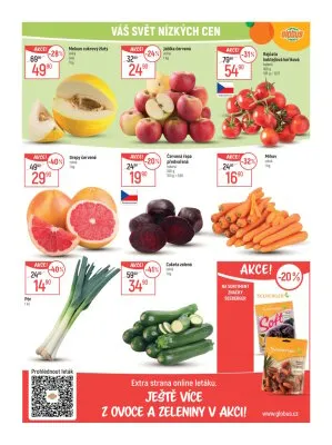 akční leták Globus 9.4.2025-15.4.2025