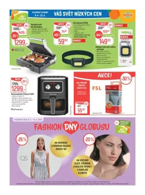 akční leták Globus 9.4.2025-15.4.2025