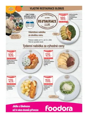 akční leták Globus 9.4.2025-15.4.2025