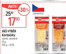 Korbáčiky Váš Výběr