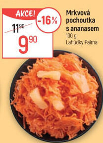 Mrkvový salát s ananasem