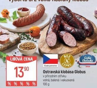 Ostravská klobása Globus