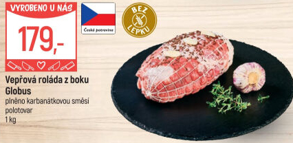 Roláda vepřová z boku Globus