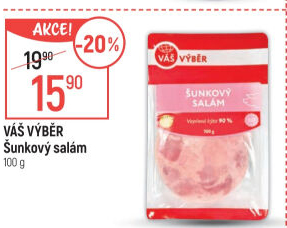 Salám šunkový Váš Výběr