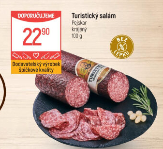 Salám turistický Pejskar