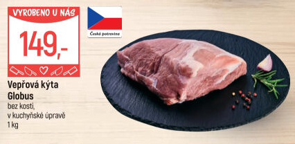 Vepřová kýta bez kosti Globus