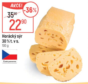Horácký sýr 30%