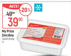 Mražený krém My Price